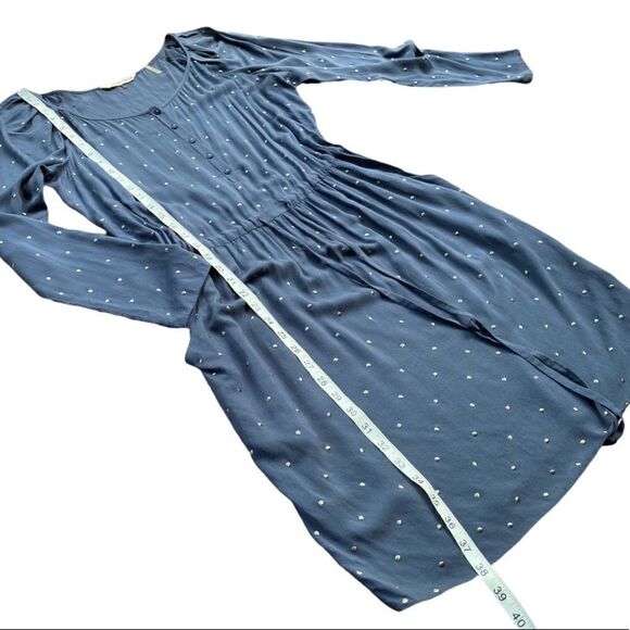 REBECCA Taylor Dot Cinched Waist Dress - Picture 10 of 14
